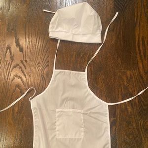 Baby chef hat and apron
